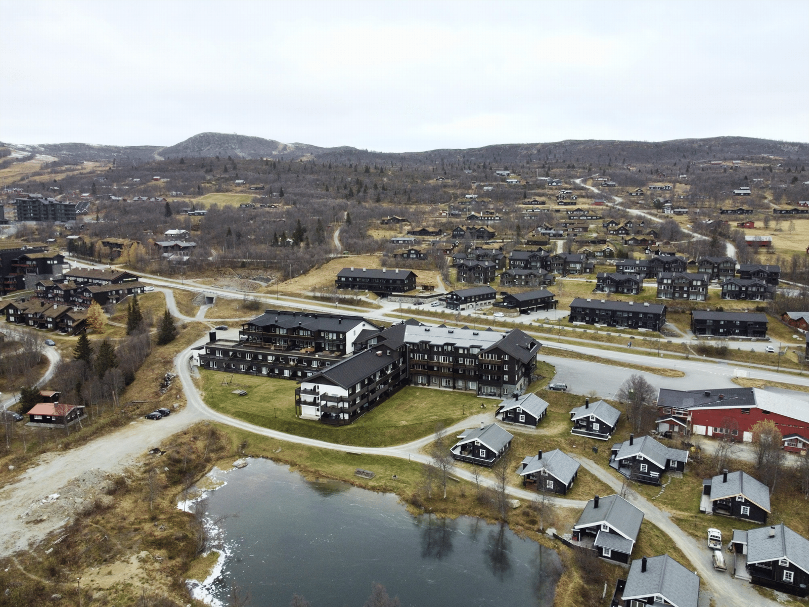 Dronebilde tatt av selger. Galleribilde