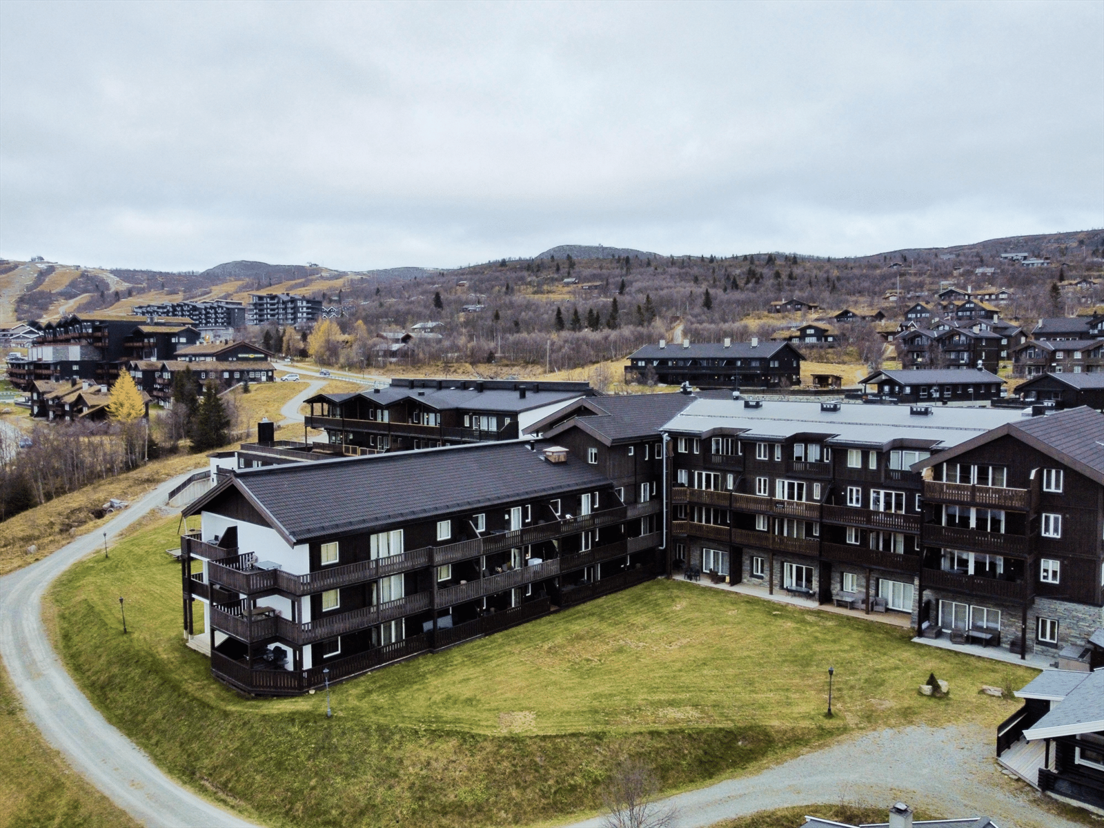 Dronebilde tatt av selger. Galleribilde