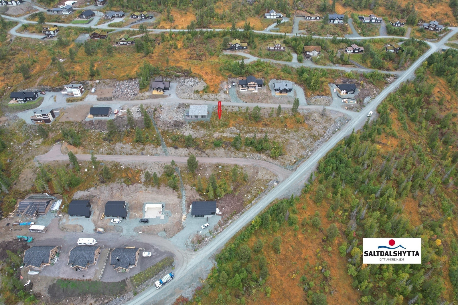 Bilder av området/tomt - Øvre Bjørgålia 8 Galleribilde