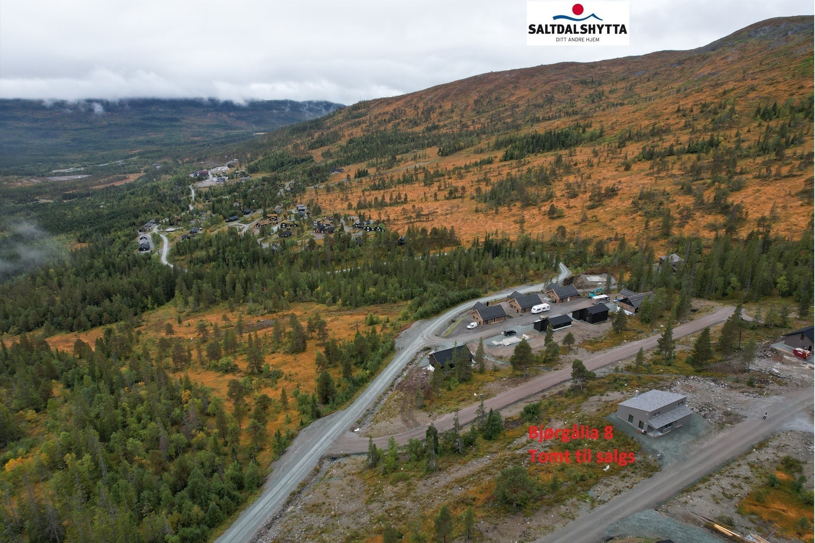 Bilder av området/tomt - Øvre Bjørgålia 8 Galleribilde