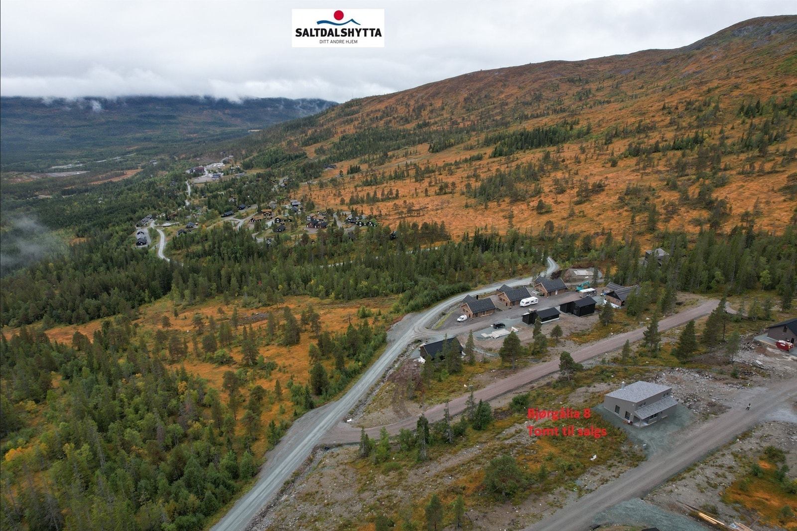 Bilder av området/ tomt - Øvre Bjørgålia 8 Galleribilde