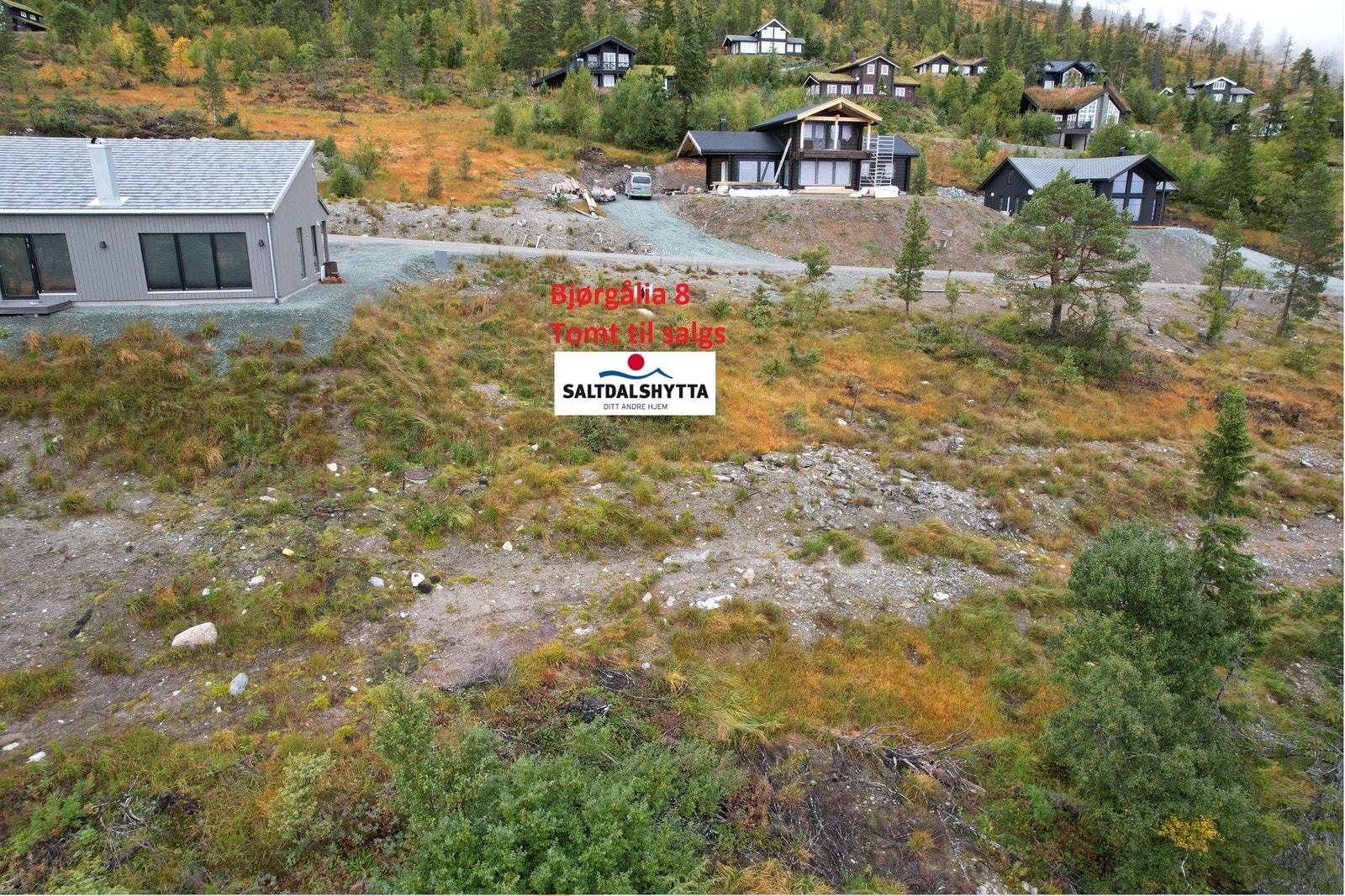 Bilder av tomt - Øvre Bjørgålia 8 Galleribilde