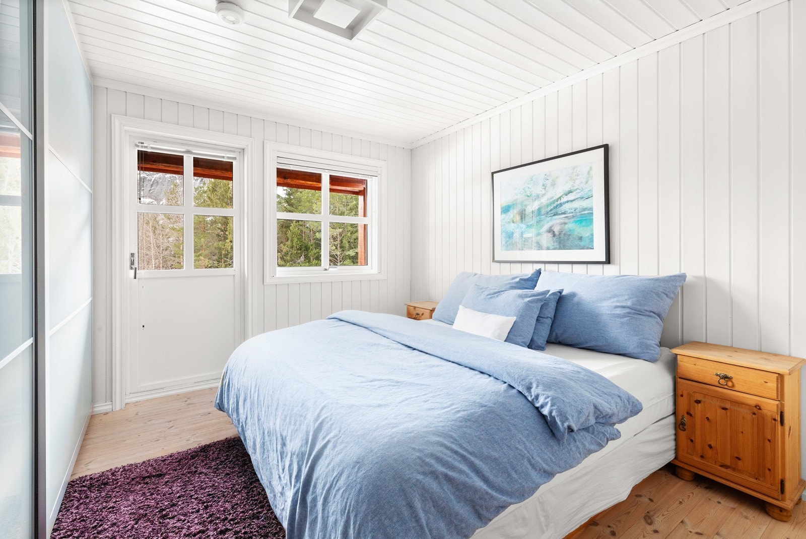 Master bedroom med utgang til veranda Galleribilde