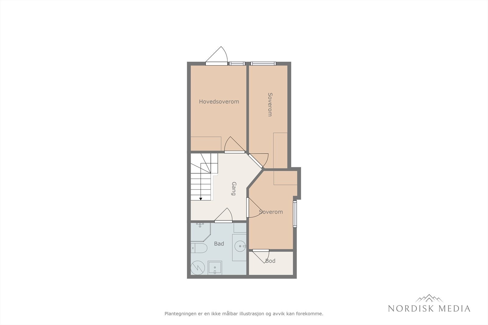Plantegning | U.etg. Galleribilde
