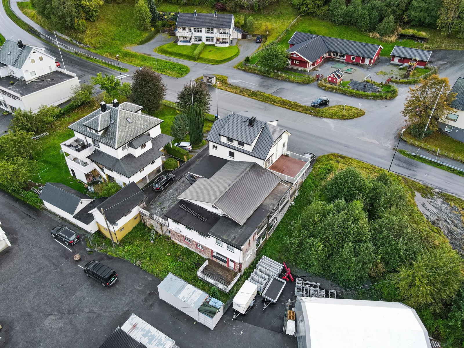 Dronefoto. Galleribilde