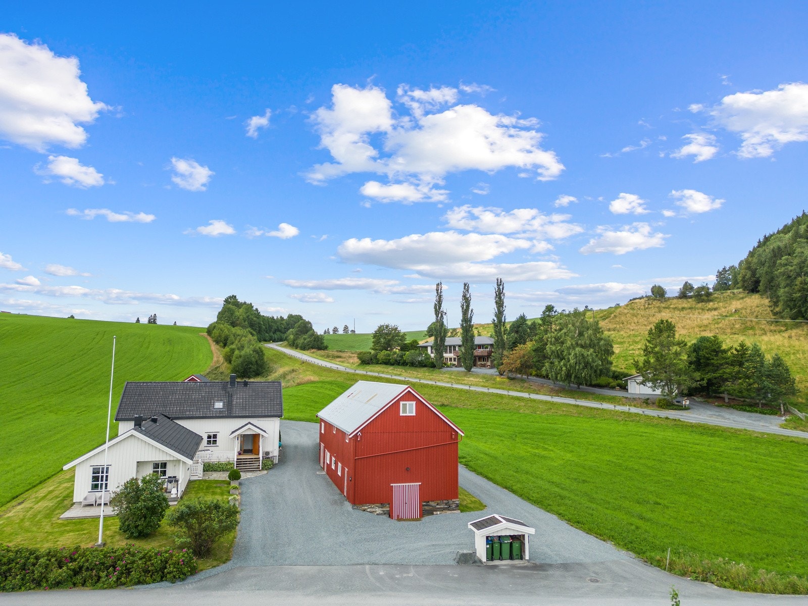 Dronefoto Galleribilde