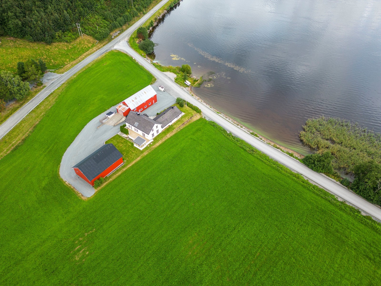 Dronefoto Galleribilde