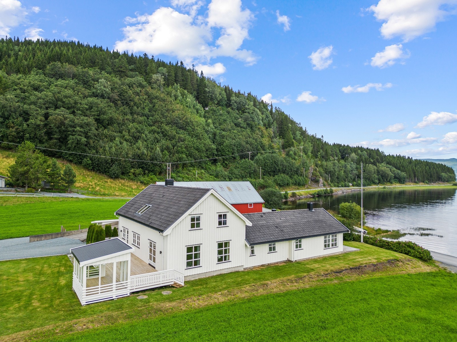 Dronefoto Galleribilde