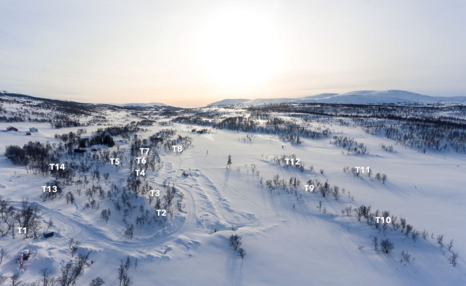 Tomtene illustrert Galleribilde