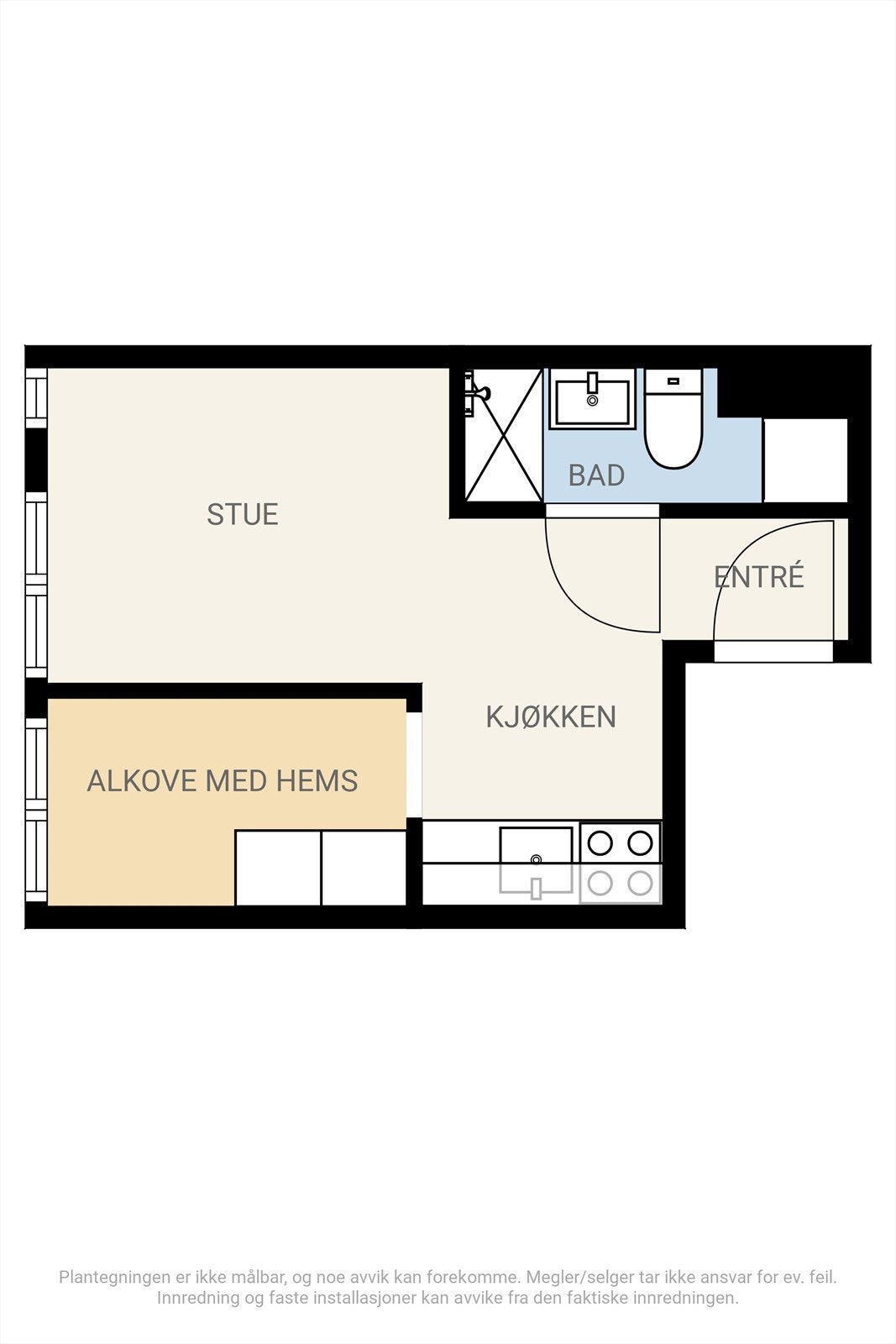 Plantegning. Galleribilde