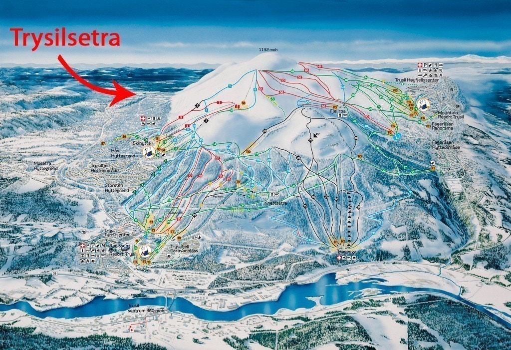 Perfekt beliggenhet en kort kjøretur fra et av norges beste alpinanlegg! Galleribilde