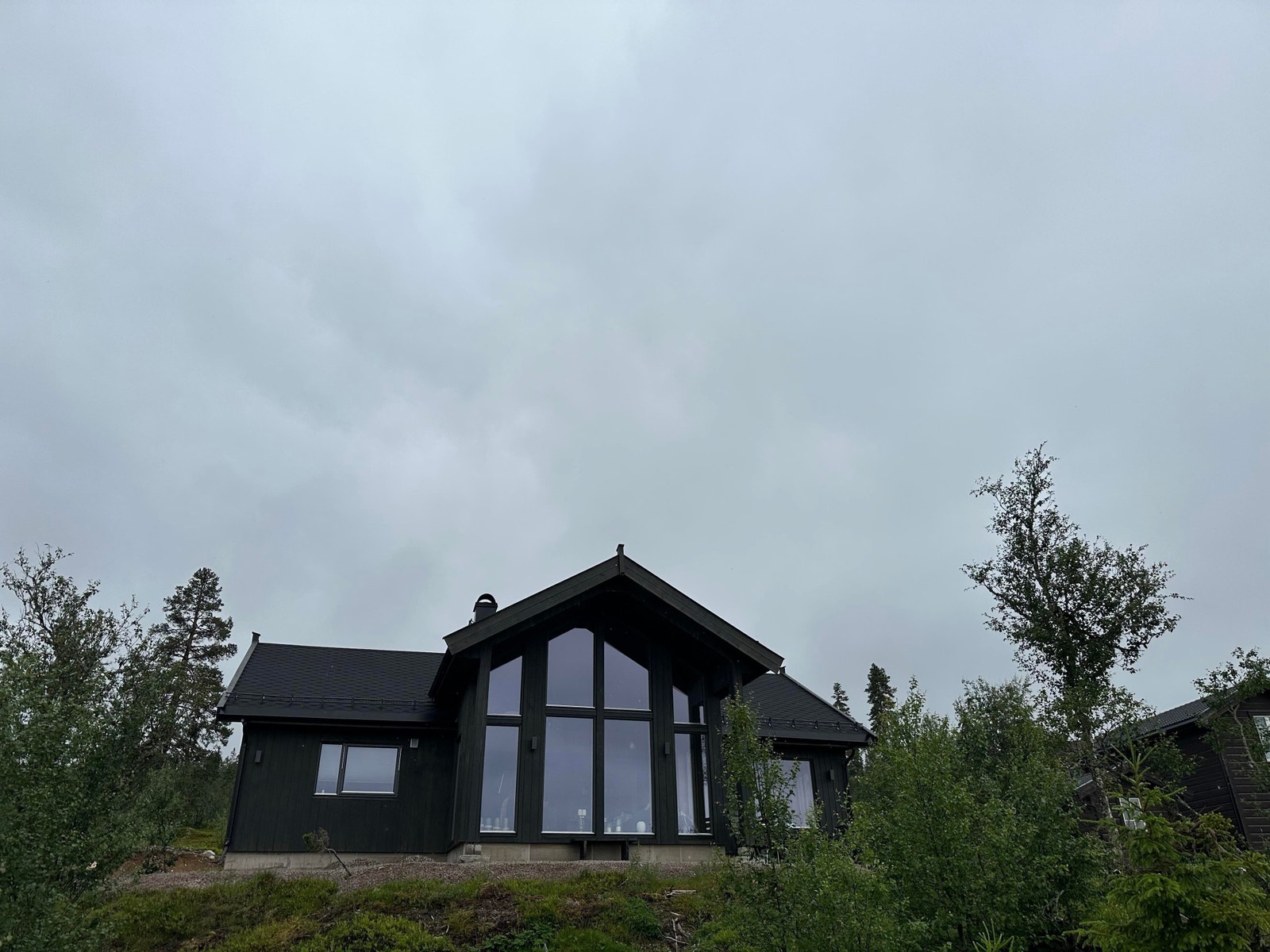 Bilde av tilsvarende hytte som er bygget på nabotomten Galleribilde