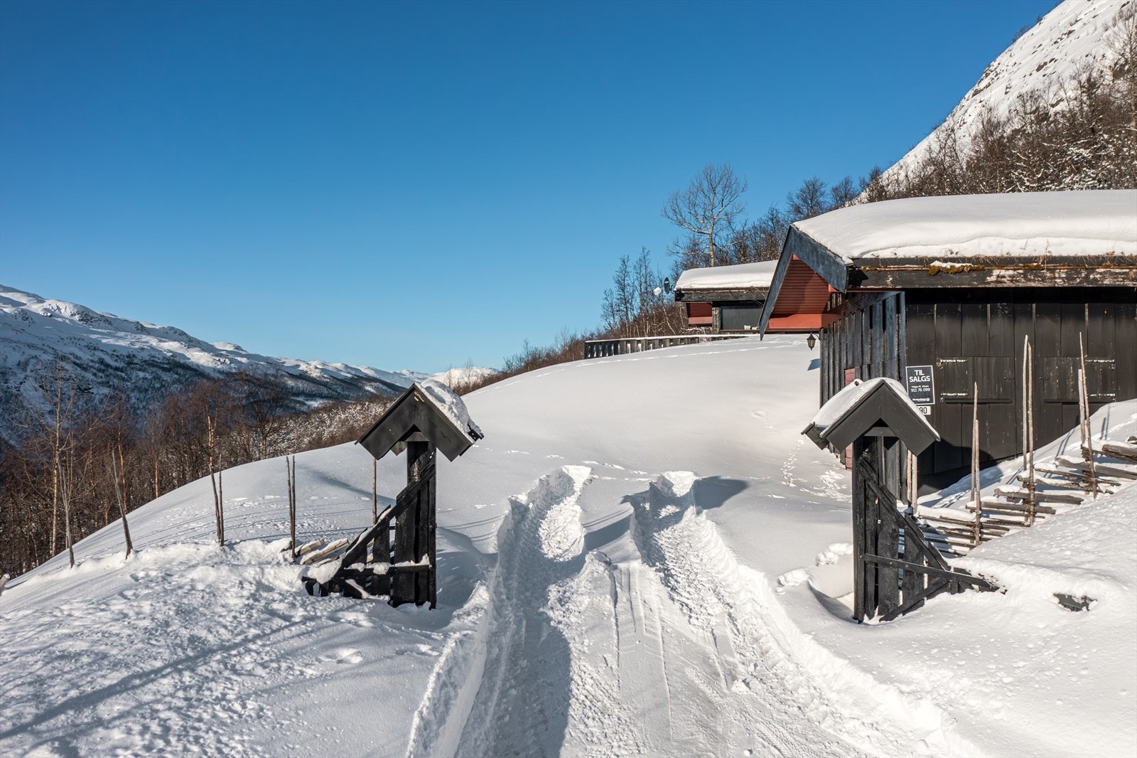 Velkommen inn til "Brunvolden". Galleribilde