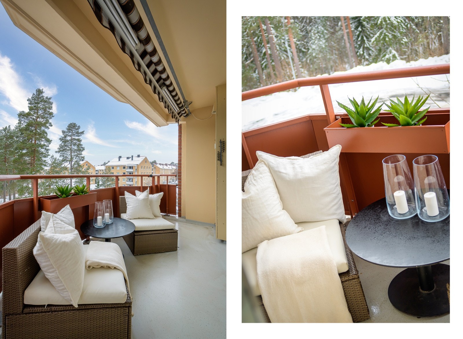 Du har god plass til en sittegruppe, grill og beplantning. Galleribilde