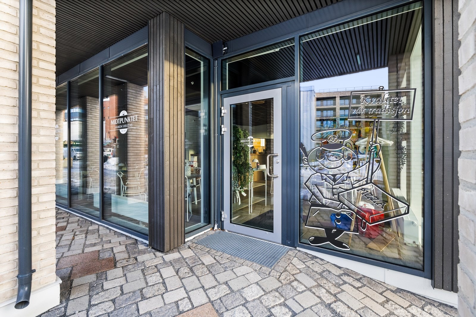 Sameiet har tre næringsseksjoner - her fra Midtpunktet pizza. Galleribilde