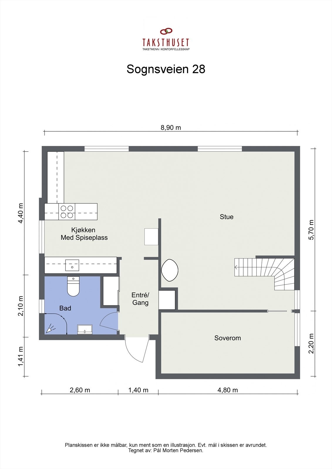 Plantegning 2. etg. Galleribilde