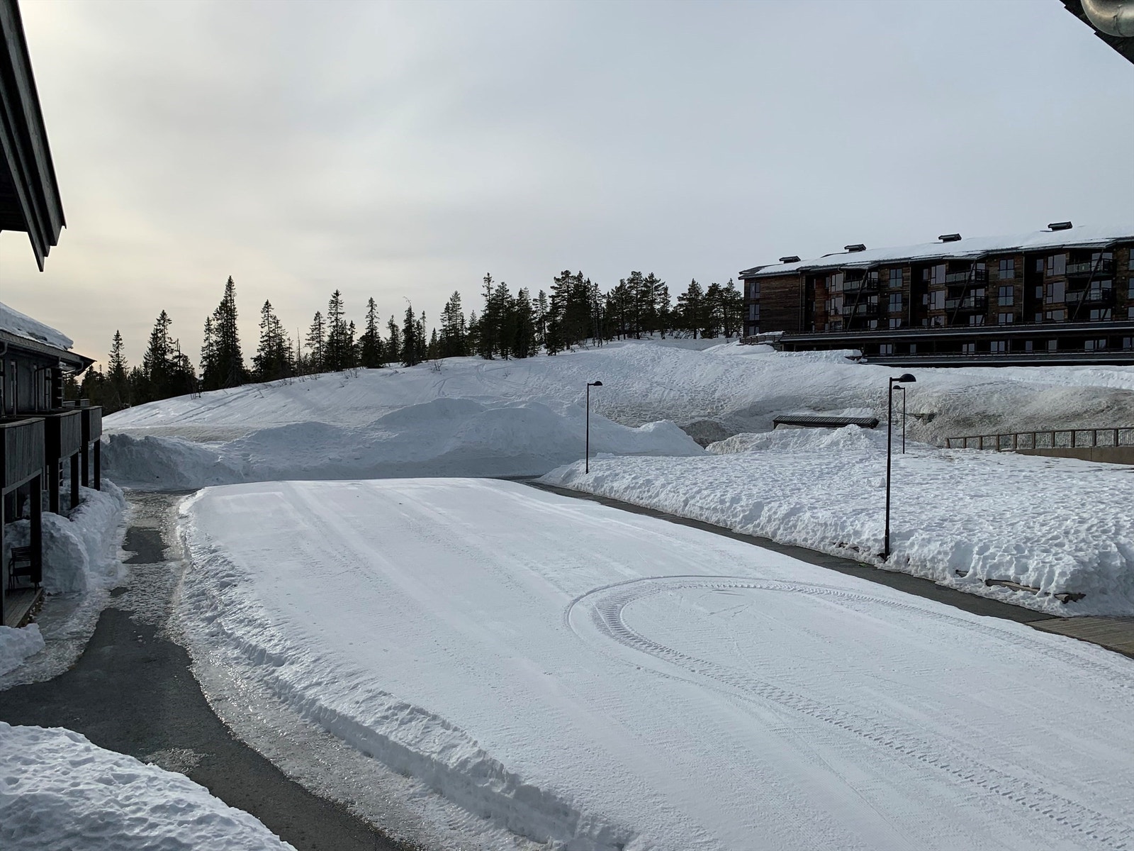 Utsyn fellesbalkong. Galleribilde