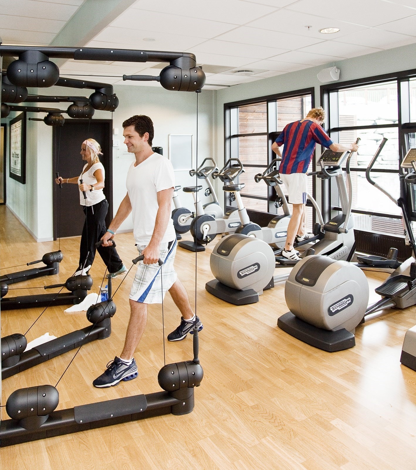 Treningsstudio med fri bruk for leilighetseierne. Galleribilde