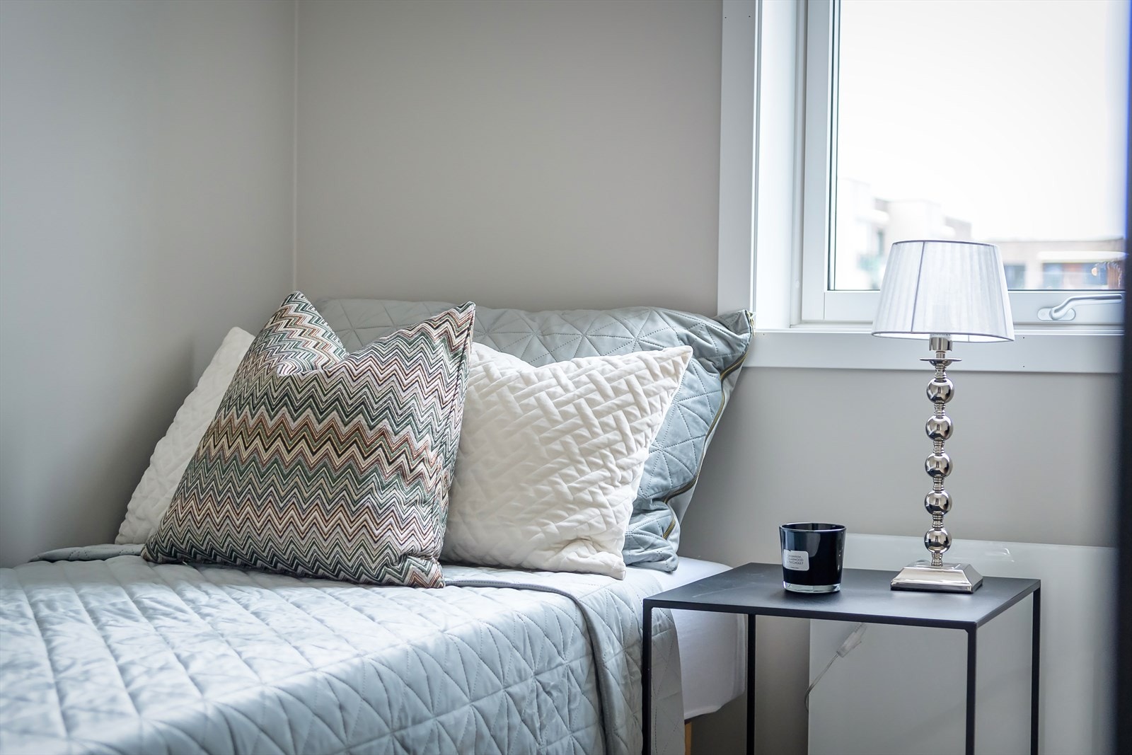 Detaljer på soverom. Galleribilde