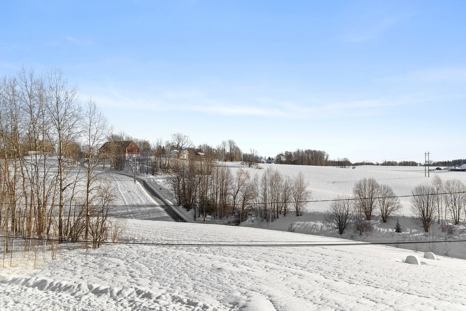 Utsikten fra eiendommen. Galleribilde
