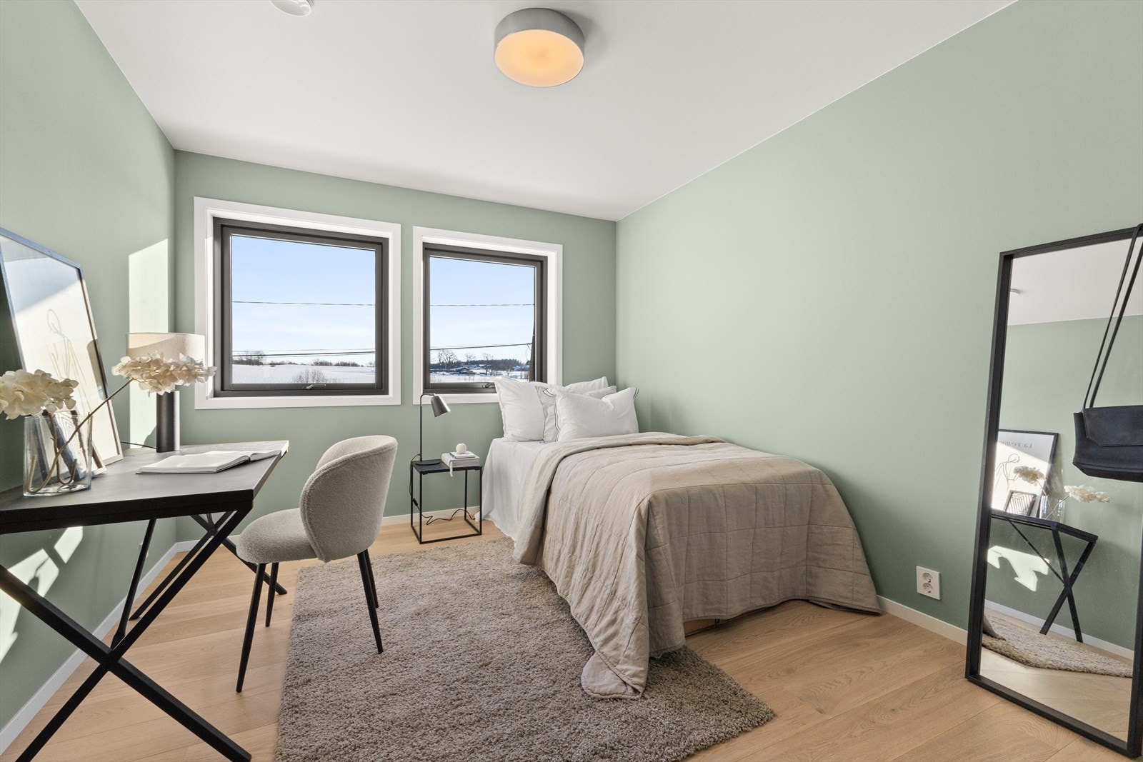 De øvrige soverommene i boligen er av god størrelse. Galleribilde