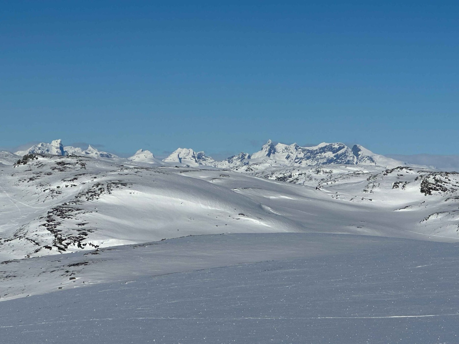 Hurrungane i Jotunheimen ruver godt i nordvest Galleribilde