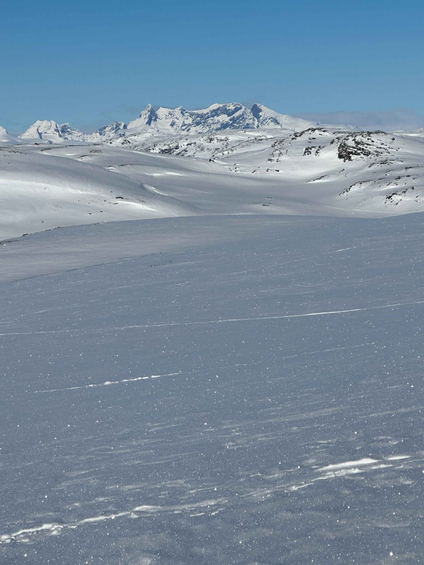 Nydelig fjellandskap Galleribilde