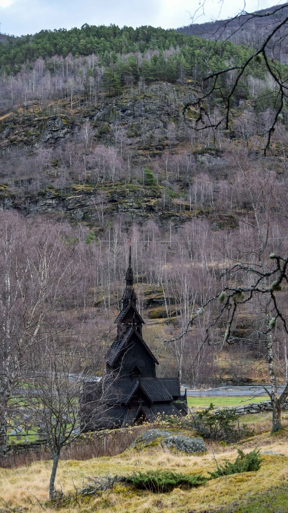 Borgund stavkirke, den best bevarte norske stavkirken fra middelalderen Galleribilde