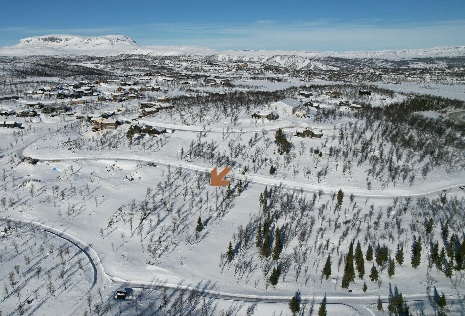 Områdebilde - pilens anvisning av plassering er kun retningsgivende Galleribilde