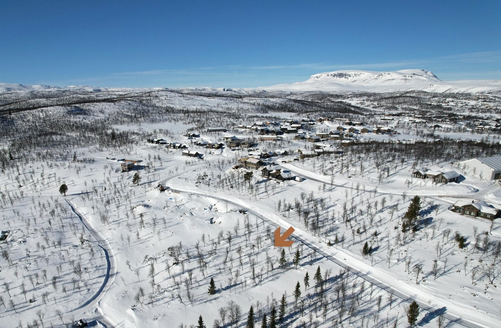 Områdebilde - pilens anvisning av plassering er kun retningsgivende Galleribilde