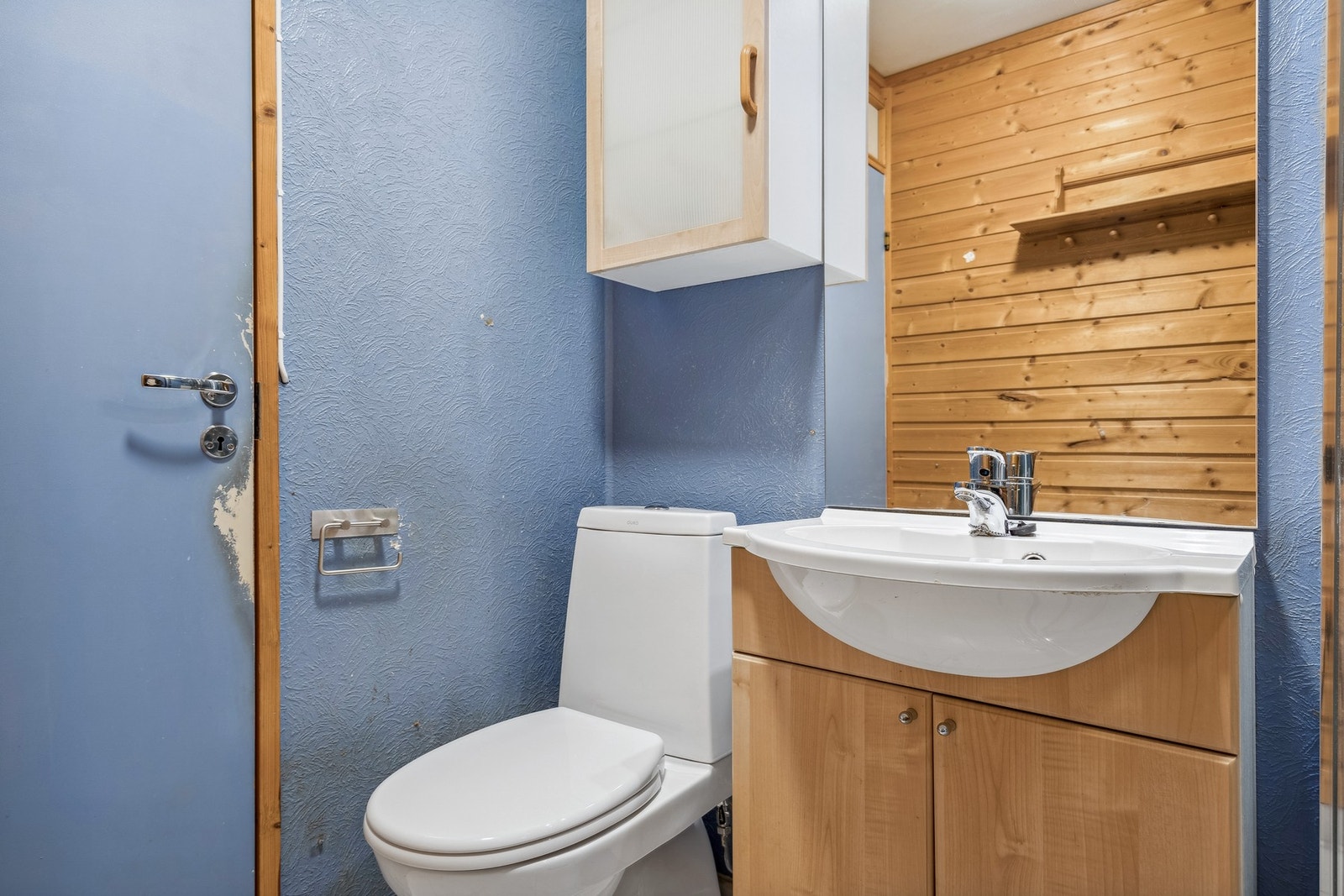 Boligen er oppvarmet med fjernvarme. Galleribilde