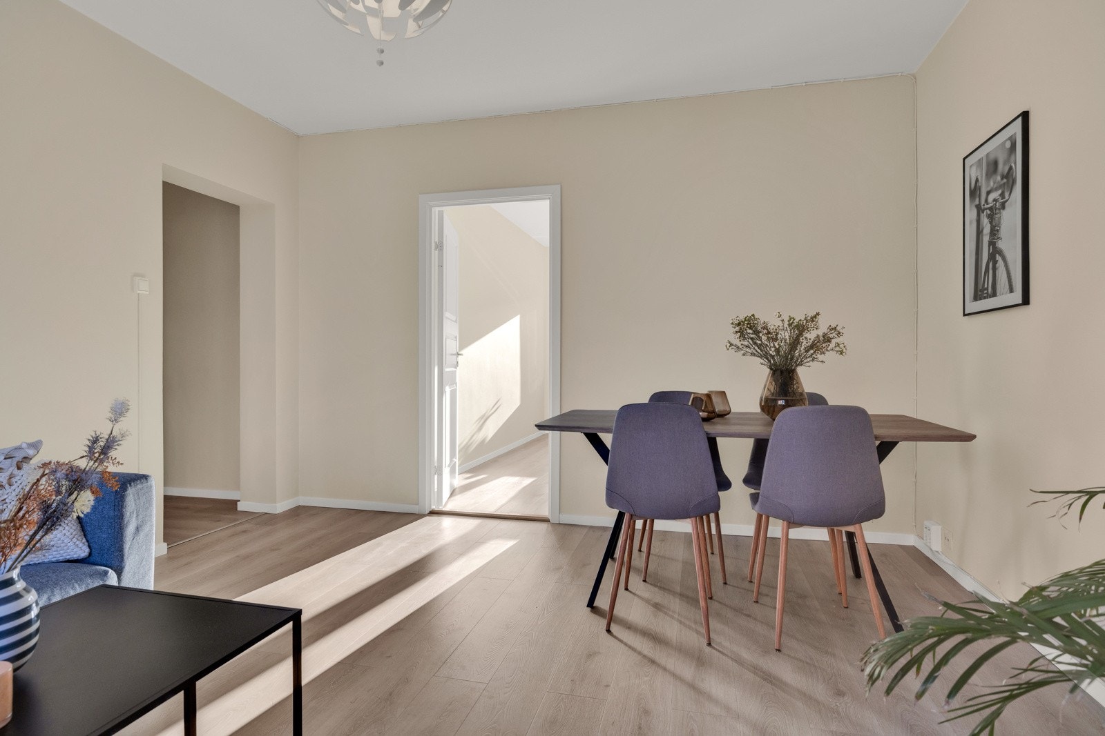 Her kan man invitere til hyggelige middagsselskaper. Galleribilde