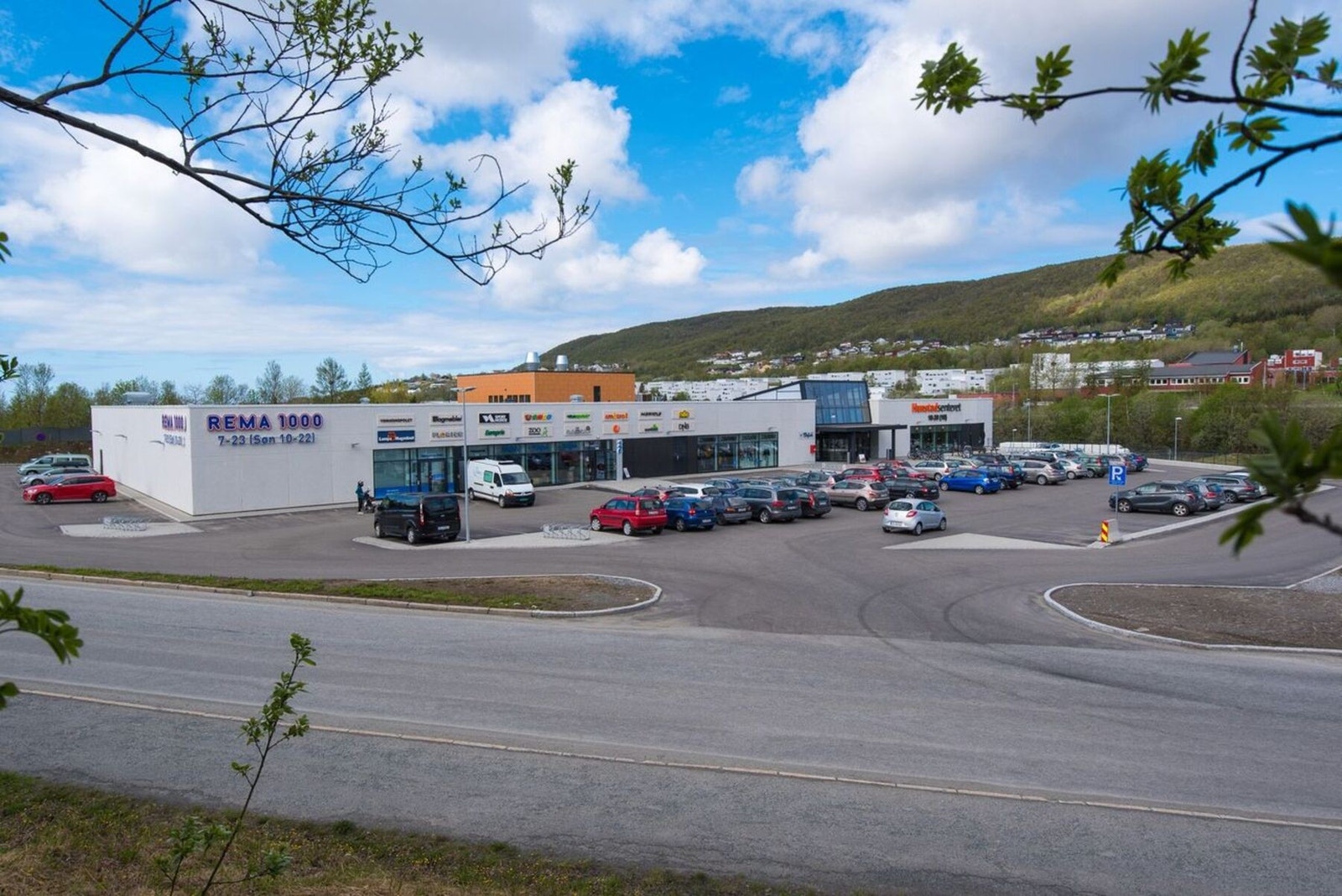 Kort vei til populære Hunstadsenteret Galleribilde