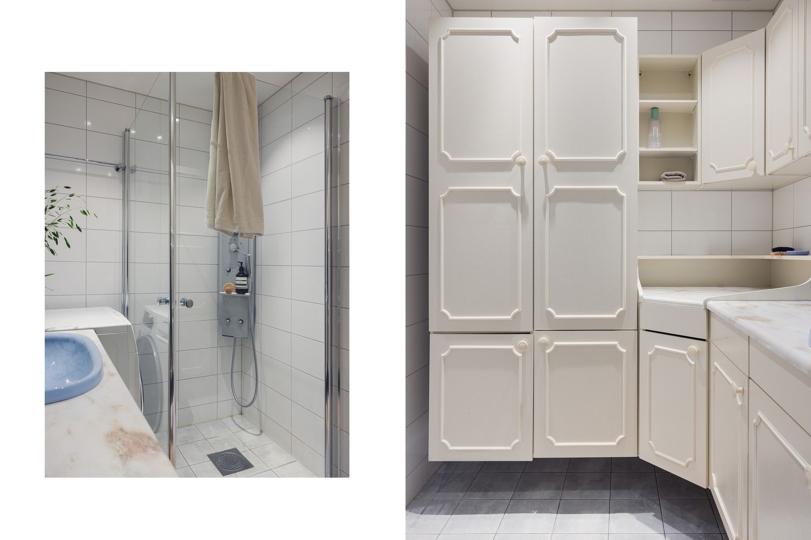 Badet ble pusset opp i 2015 av borettslaget. Galleribilde