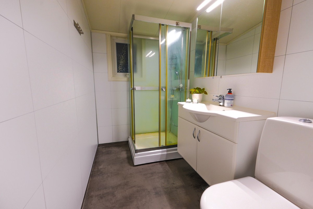 Badet er oppgradert med blant annet nye overflater. Galleribilde