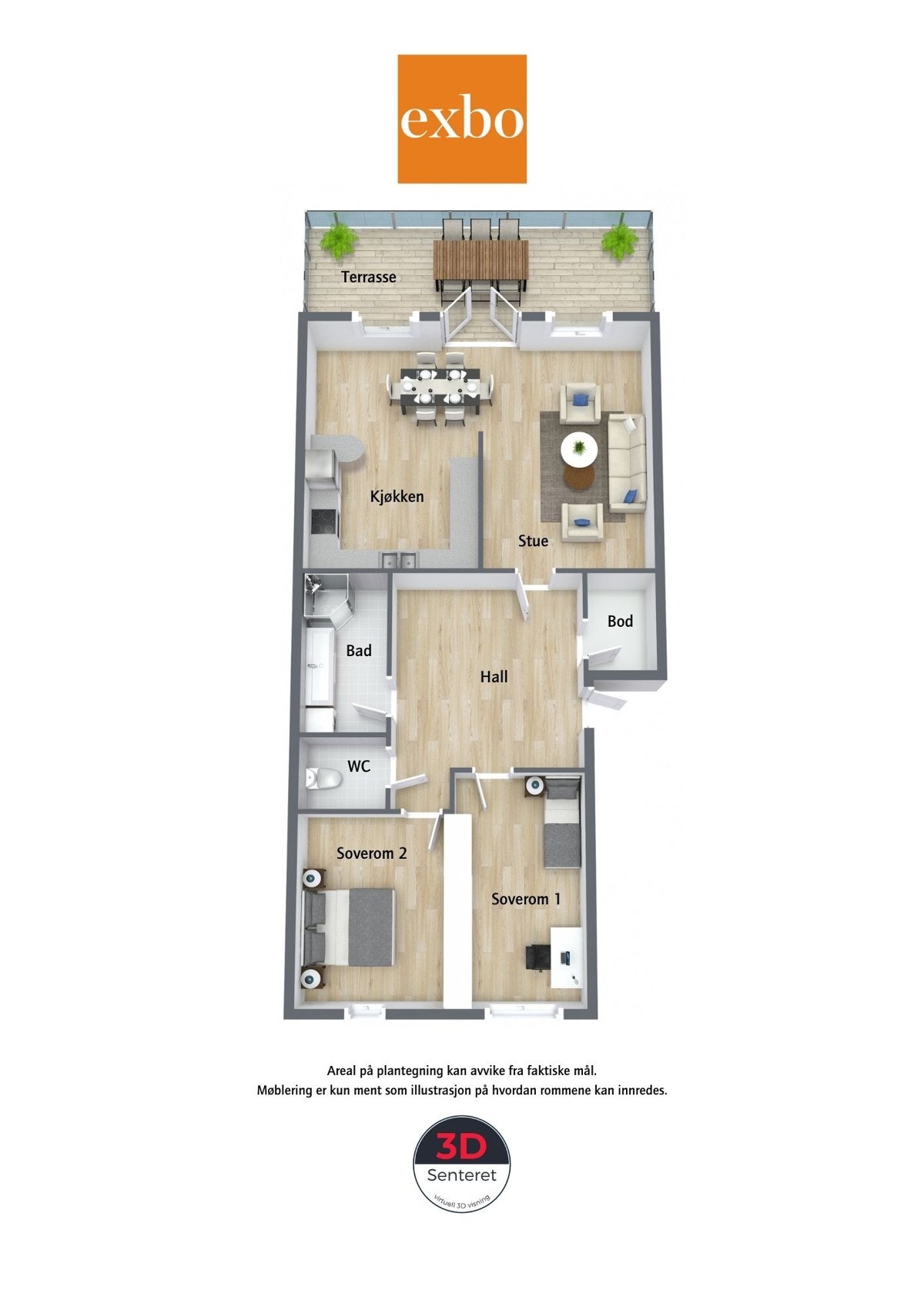 Plantegning Galleribilde