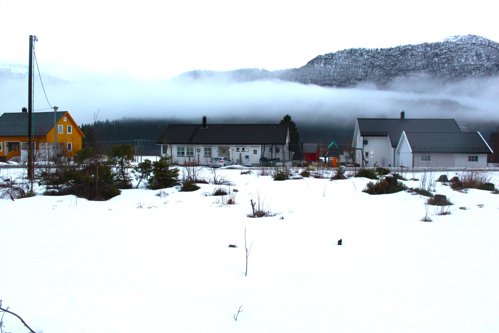 Tomt B med utsikt nordover Galleribilde