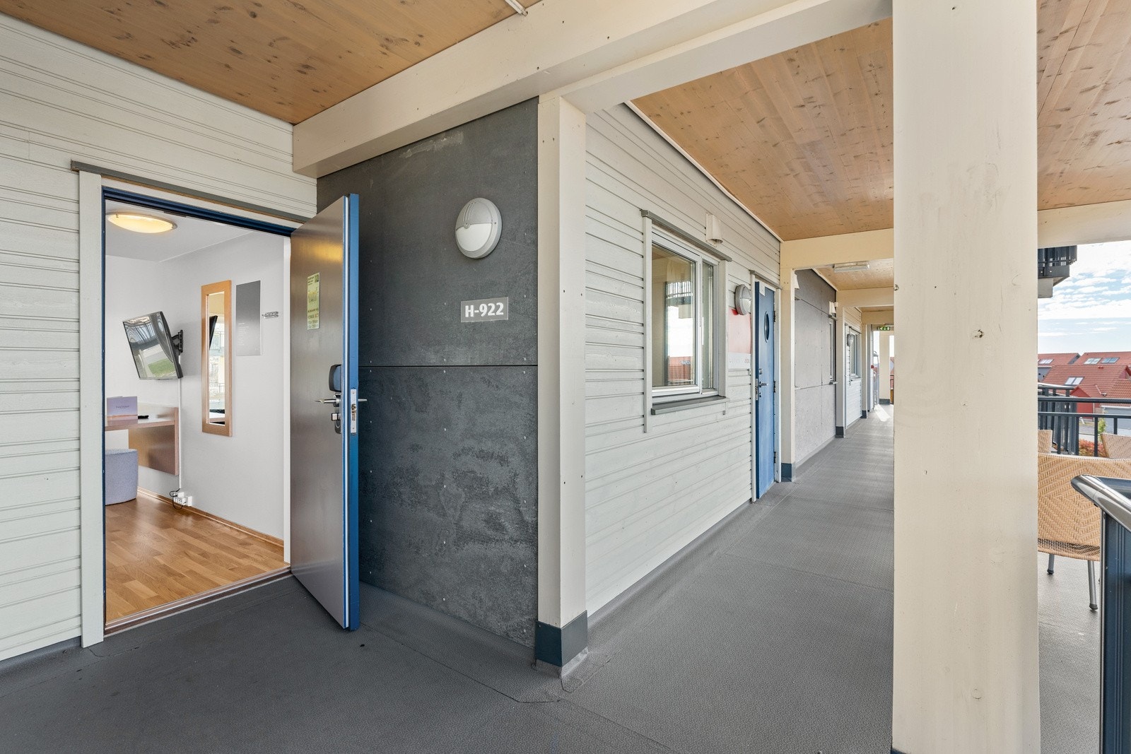 Inngang til hotellrommet Galleribilde