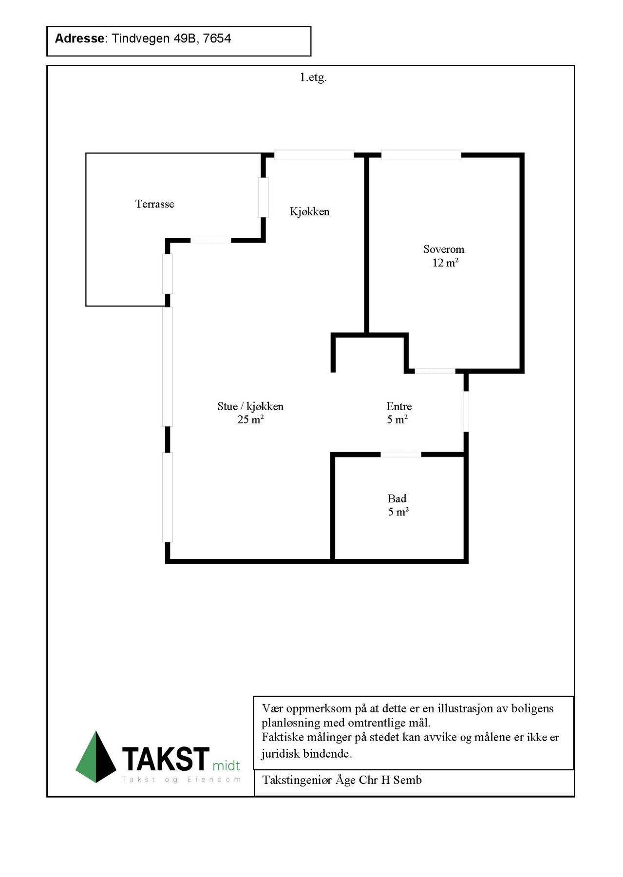 Planskisse. Galleribilde