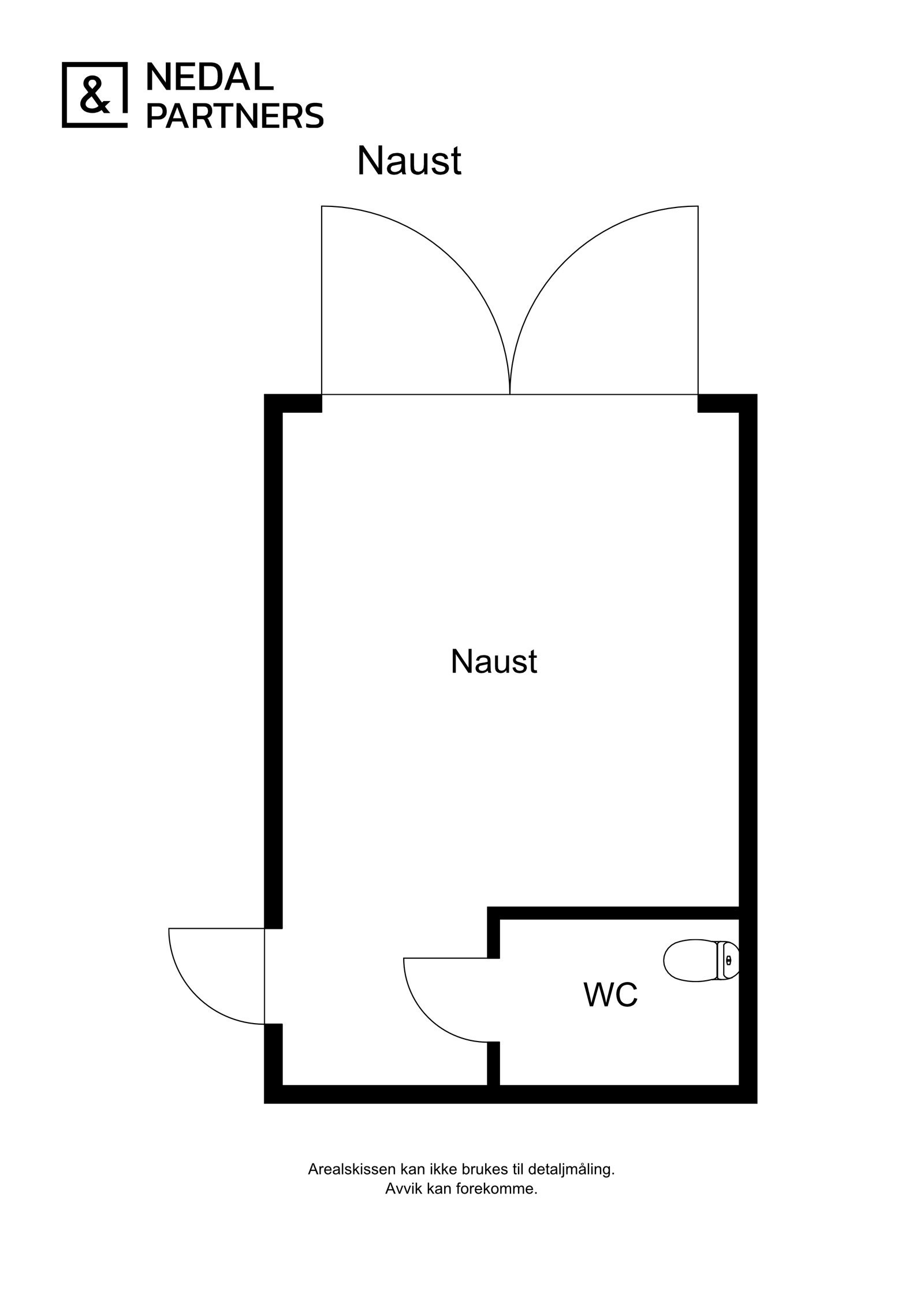 Plantegning naust Galleribilde