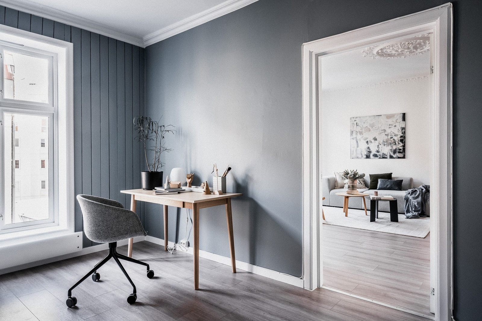 Et perfekt sted også for hjemmekontor. Galleribilde