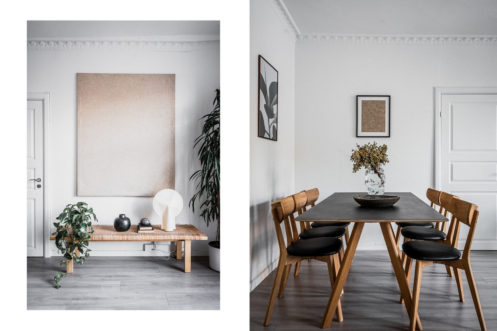 Stilrene og lyse fargevalg. Galleribilde