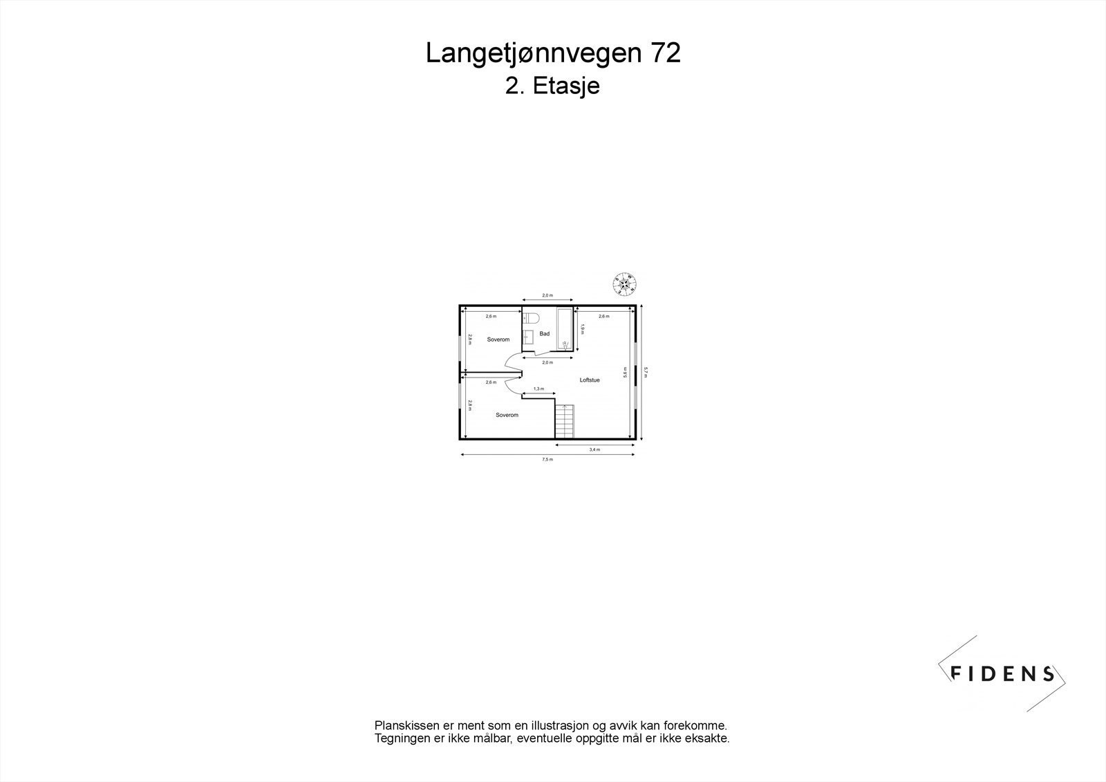 Langetjønnvegen 72 2. Etasje Galleribilde