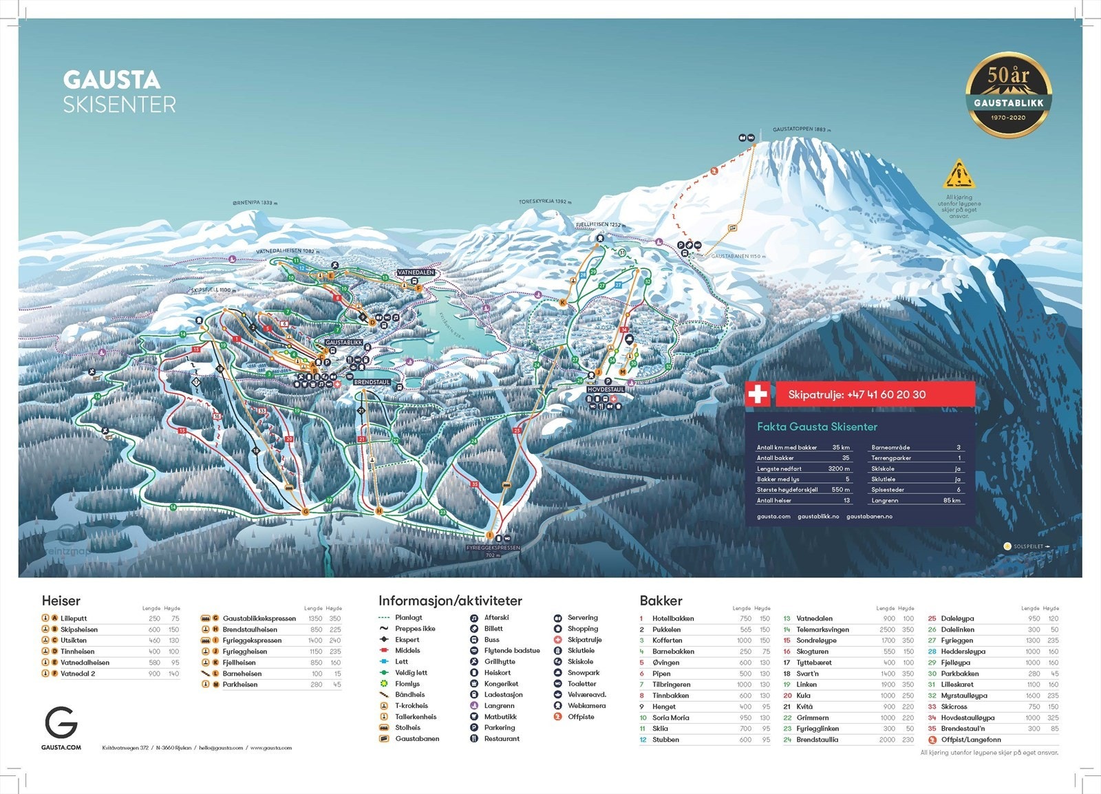 Alpint Gausta Skisenter løypekart 2021.jpg Galleribilde