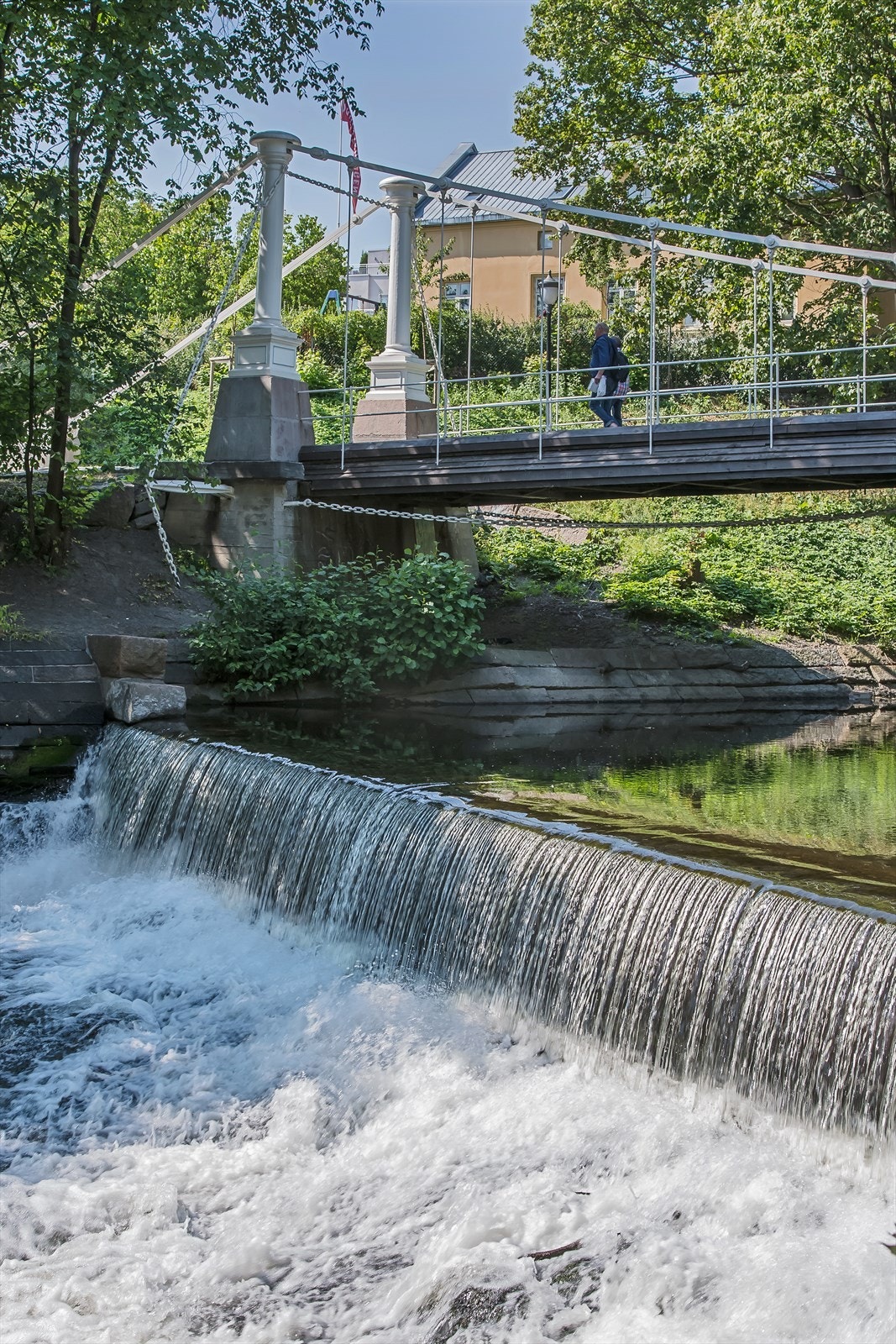 Kort vei til nydelige Akerselva. Galleribilde