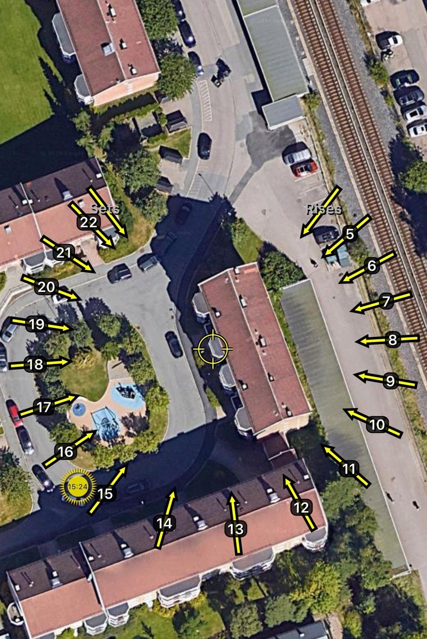 Boligen har svært gode solforhold. Galleribilde