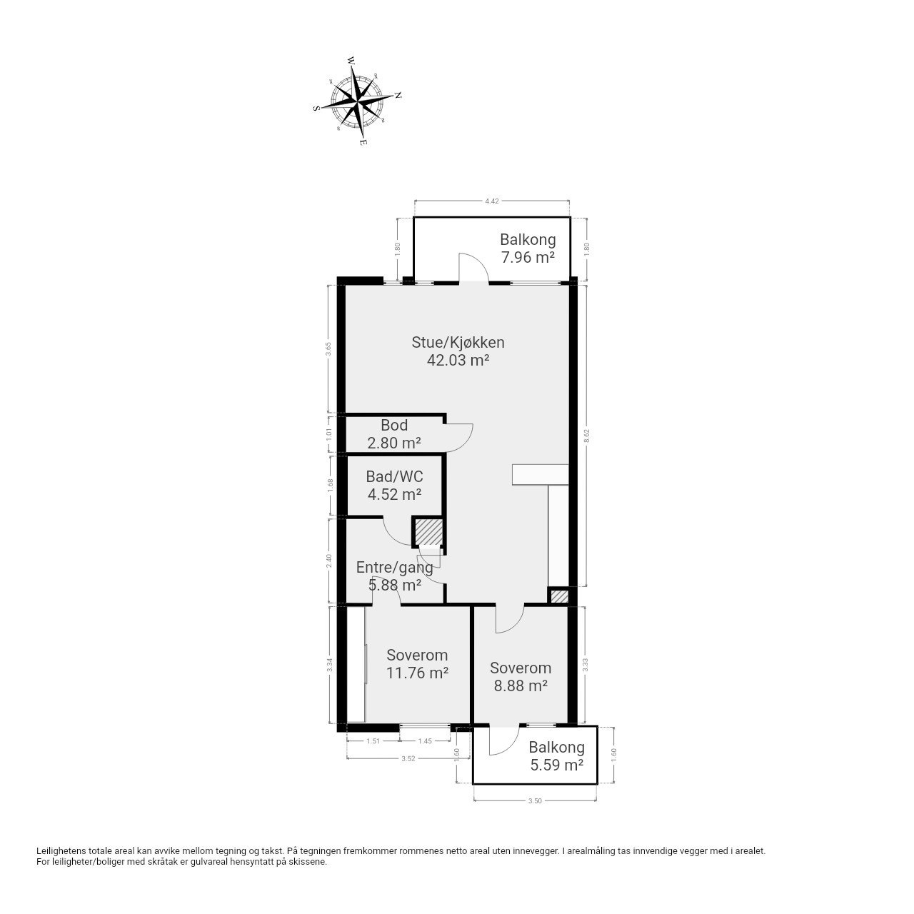 Plantegning. Galleribilde