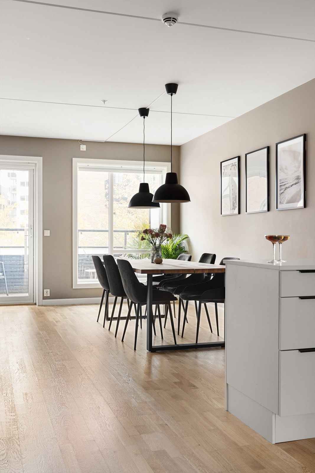 A-konto varmtvann og varme er inkludert i felleskostnadene. Galleribilde