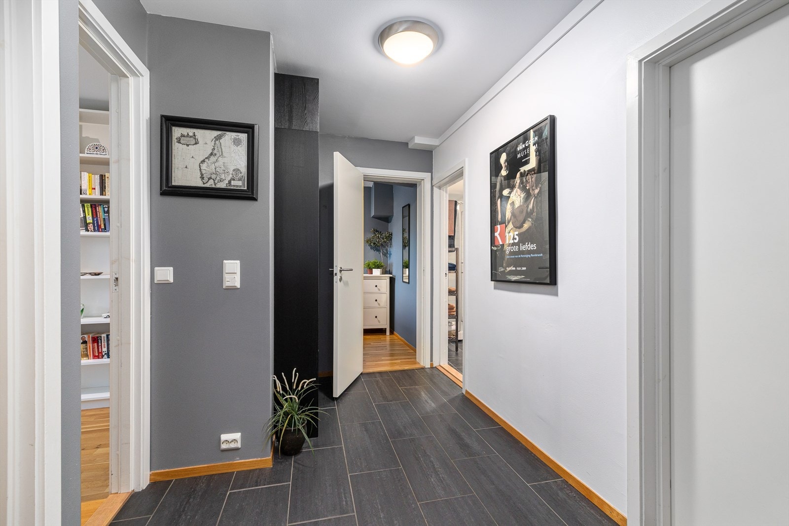 De fleste rom er oppgradert de senere år og fremstår med moderne farger. Galleribilde