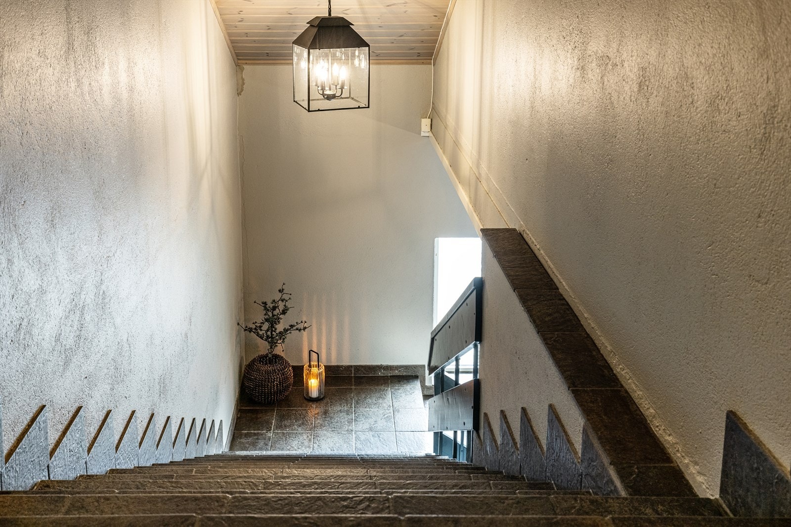 Trappegang opp til leilighetene. Galleribilde